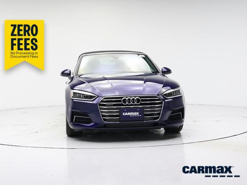 Blue 2019 Audi A5 Premium Plus