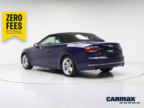 Blue 2019 Audi A5 Premium Plus