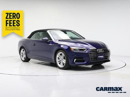 Blue 2019 Audi A5 Premium Plus