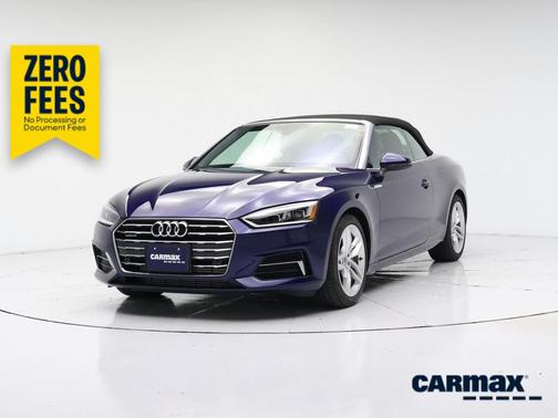Blue 2019 Audi A5 Premium Plus