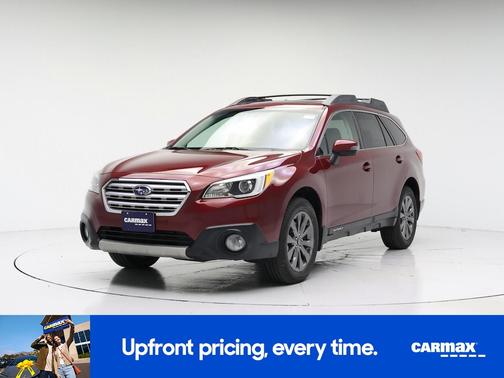 Red 2015 Subaru Outback 3.6R Limited