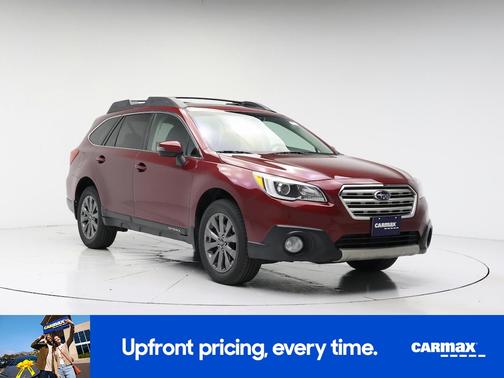 Red 2015 Subaru Outback 3.6R Limited