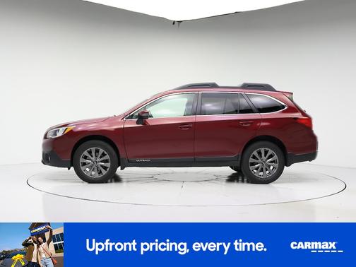 Red 2015 Subaru Outback 3.6R Limited