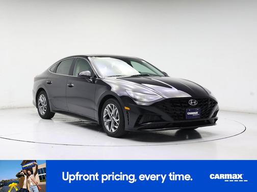 Black 2023 Hyundai SONATA SEL