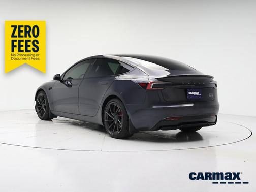 Gray 2025 Tesla Model 3 Performance