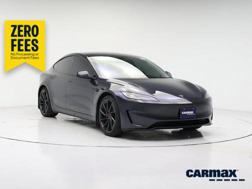 Gray 2025 Tesla Model 3 Performance