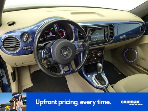 Blue 2017 Volkswagen Beetle Pink Beetle