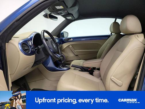 Blue 2017 Volkswagen Beetle Pink Beetle