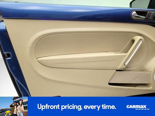 Blue 2017 Volkswagen Beetle Pink Beetle