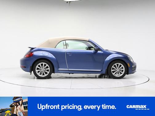 Blue 2017 Volkswagen Beetle Pink Beetle