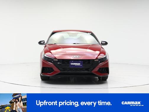 Red 2022 Hyundai ELANTRA N Line