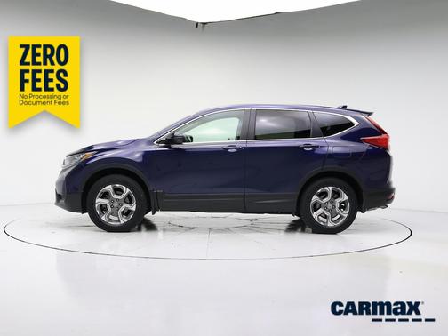 Blue 2017 Honda CR-V EX