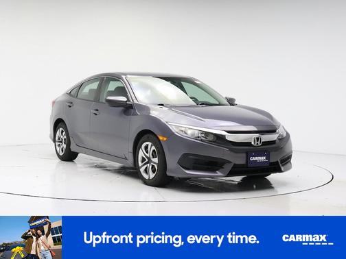 Gray 2018 Honda Civic LX