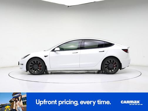 White 2022 Tesla Model 3 Performance