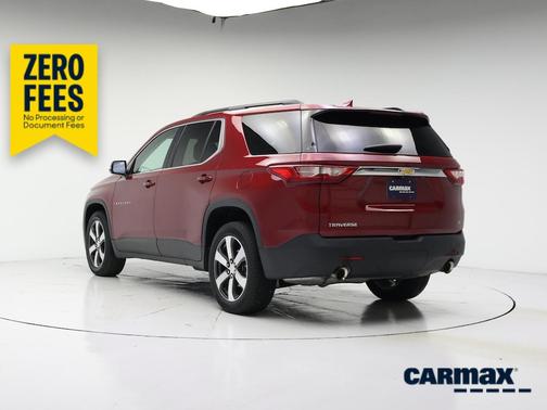 Red 2020 Chevrolet Traverse LT Leather