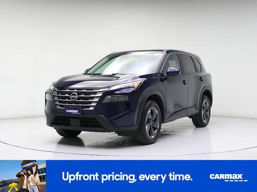 Blue 2025 Nissan Rogue SV