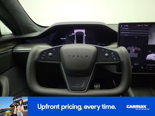 White 2021 Tesla Model S Plaid