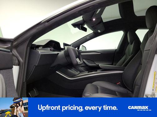 White 2021 Tesla Model S Plaid