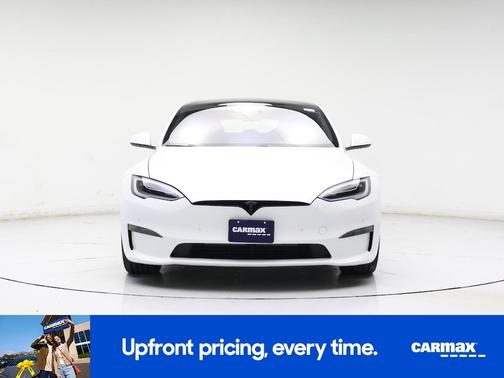White 2021 Tesla Model S Plaid