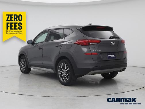 Gray 2021 Hyundai TUCSON SEL