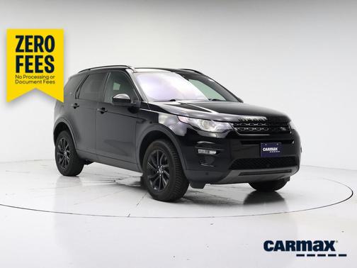 Black 2018 Land Rover Discovery Sport HSE