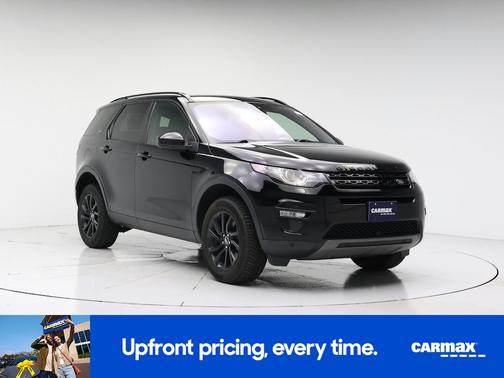 Black 2018 Land Rover Discovery Sport HSE