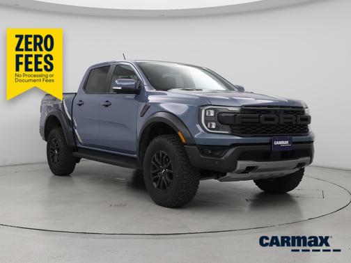 Blue 2024 Ford Ranger Raptor