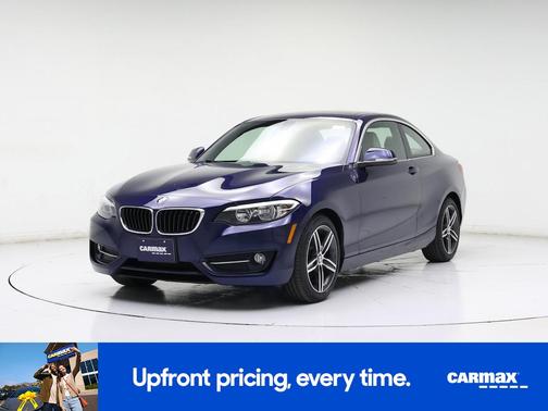 Blue 2017 BMW 230 XI