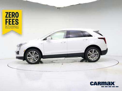 White 2025 Cadillac XT5 Premium Luxury
