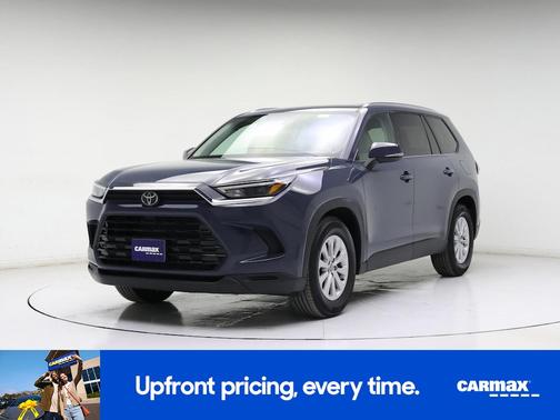 Blue 2025 Toyota Grand Highlander XLE