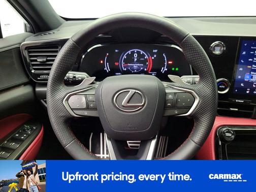 Gray 2024 Lexus NX 350 F-SPORT Handling