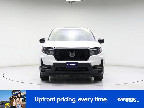 White 2022 Honda Ridgeline Black Edition