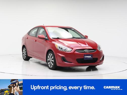 Red 2017 Hyundai Accent Value Edition