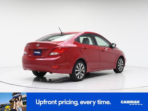 Red 2017 Hyundai Accent Value Edition