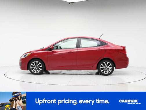 Red 2017 Hyundai Accent Value Edition