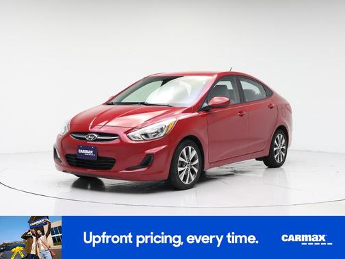 Red 2017 Hyundai Accent Value Edition