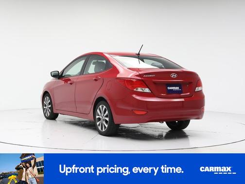 Red 2017 Hyundai Accent Value Edition