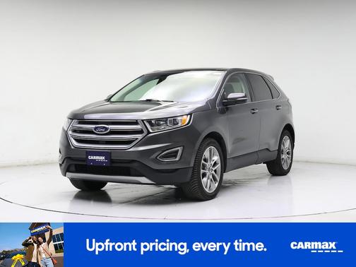 Gray 2017 Ford Edge Titanium