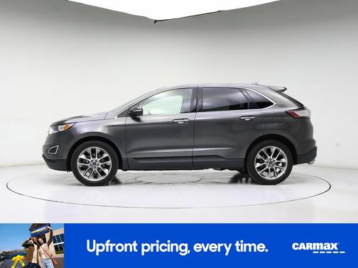 Gray 2017 Ford Edge Titanium