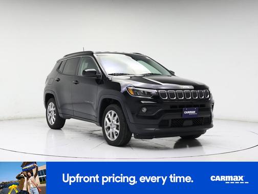 Black 2022 Jeep Compass Latitude Lux