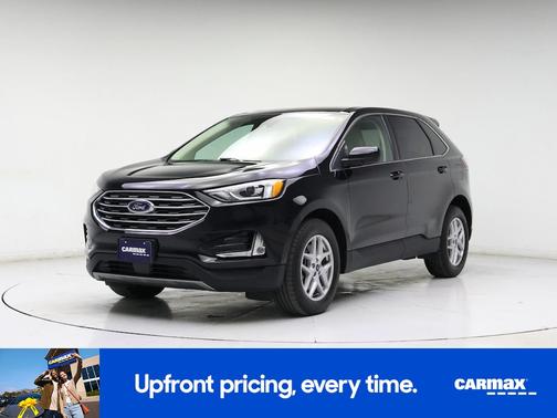 Black 2021 Ford Edge SEL
