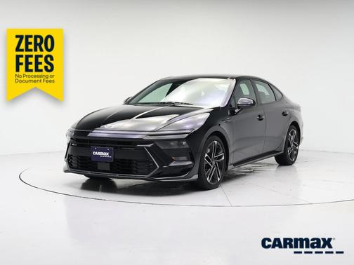 Black 2025 Hyundai SONATA N Line
