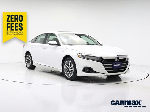 White 2022 Honda Accord Hybrid EX-L