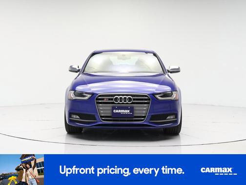 Blue 2015 Audi S4 Premium Plus