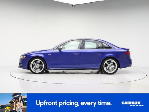Blue 2015 Audi S4 Premium Plus