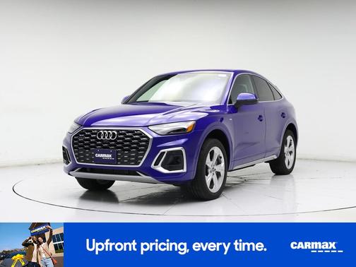 Blue 2022 Audi Q5 Sportback S-Line Prestige