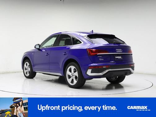 Blue 2022 Audi Q5 Sportback S-Line Prestige