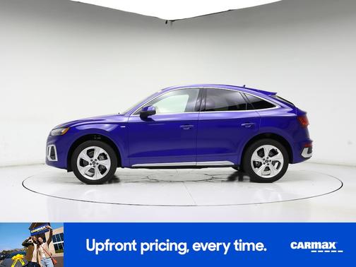 Blue 2022 Audi Q5 Sportback S-Line Prestige