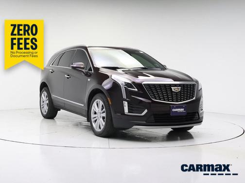 Burgundy 2021 Cadillac XT5 Premium Luxury
