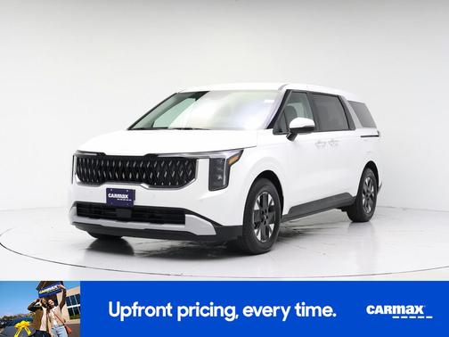 White 2025 Kia Carnival Hybrid LXS